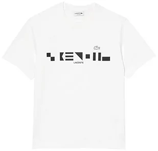 Lacoste T-shirt męski, biały, XL - Koszulki męskie - miniaturka - grafika 1