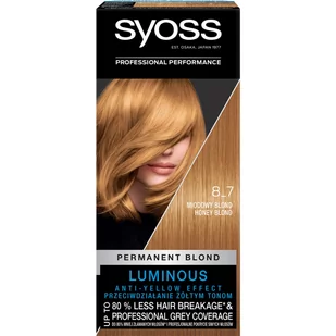 Syoss 8-7 Miodowy Blond - Farby do włosów i szampony koloryzujące - miniaturka - grafika 1