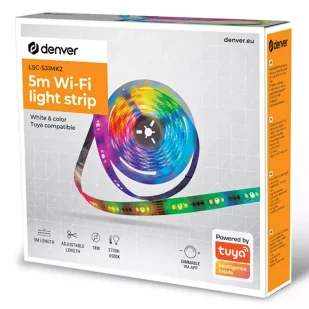 Denver Taśma listwa LED WiFi 5m LSC-531 - Systemy inteligentnych domów - miniaturka - grafika 14