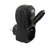 Rozgałęźniki - Gniazdo wyłącznika różnicowoprądowego FK-PRCD-2 16A 230V + gniazdo ochronne IP54 - miniaturka - grafika 1