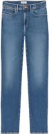 Spodnie damskie - Wrangler Dżinsy damskie slim, Blue Noise, 32W / 32L - miniaturka - grafika 1