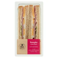 Szybkie dania obiadowe - Carrefour Bon appétit Kanapka z szynką i jajkiem 205 g - miniaturka - grafika 1