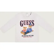 Koszulki dla chłopców - Guess Longsleeve Regular Fit - miniaturka - grafika 1