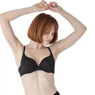 Biustonosze - Maison Lejaby Damski biustonosz Push Up Nuage PUR SG Emboîtant Full Cup Lace, czarny - czarny, 80C - miniaturka - grafika 1