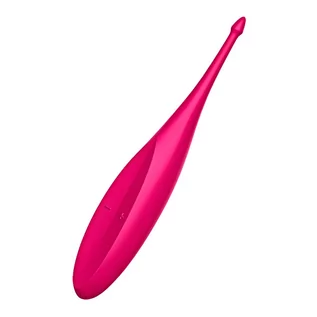 Wibratory i masażery - Satisfyer Satisfyer Twirling Fun Tip Vibrator Magenta - grafika 1