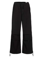 Spodnie damskie - Herrlicher Bojówki w kolorze czarnym - miniaturka - grafika 1