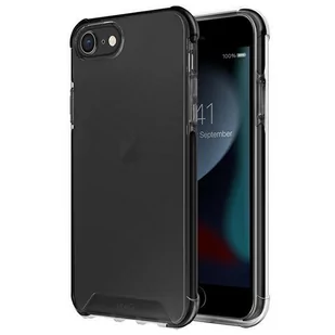 UNIQ etui Combat iPhone SE 2022 / SE 2020 /7/8 czarny/carbon black - Etui i futerały do telefonów - miniaturka - grafika 1