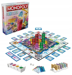 Gra Planszowa Rebel Monopoly Deweloper Rodzinna Strategiczna Towarzyska 8+ - Gry planszowe - miniaturka - grafika 1