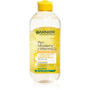 Garnier Skin Naturals Vitamin C Płyn micelarny Witamina Cg do skóry matowej i zmęczonej 400ml - Płyny micelarne - miniaturka - grafika 1
