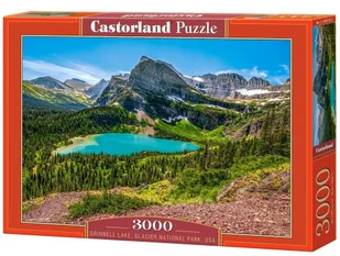 Puzzle 3000 Grinnell Lake Glacier Castor - puzzle - Puzzle - miniaturka - grafika 1