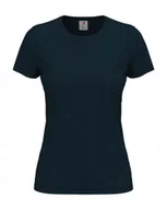 Koszulki i topy damskie - Koszulka damska T-shirt damski Classic-T ST2600 Marina Blue M - miniaturka - grafika 1