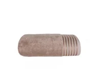 Ręczniki - Ręcznik Vela 70x140 z modalem miękki chłonny taupe - miniaturka - grafika 1