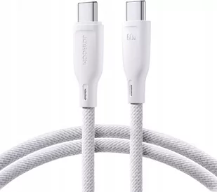 Kabel USB Joyroom USB-C / USB-C SA34-CC3 60W szybki transfer 1m Biały - Kable - miniaturka - grafika 1