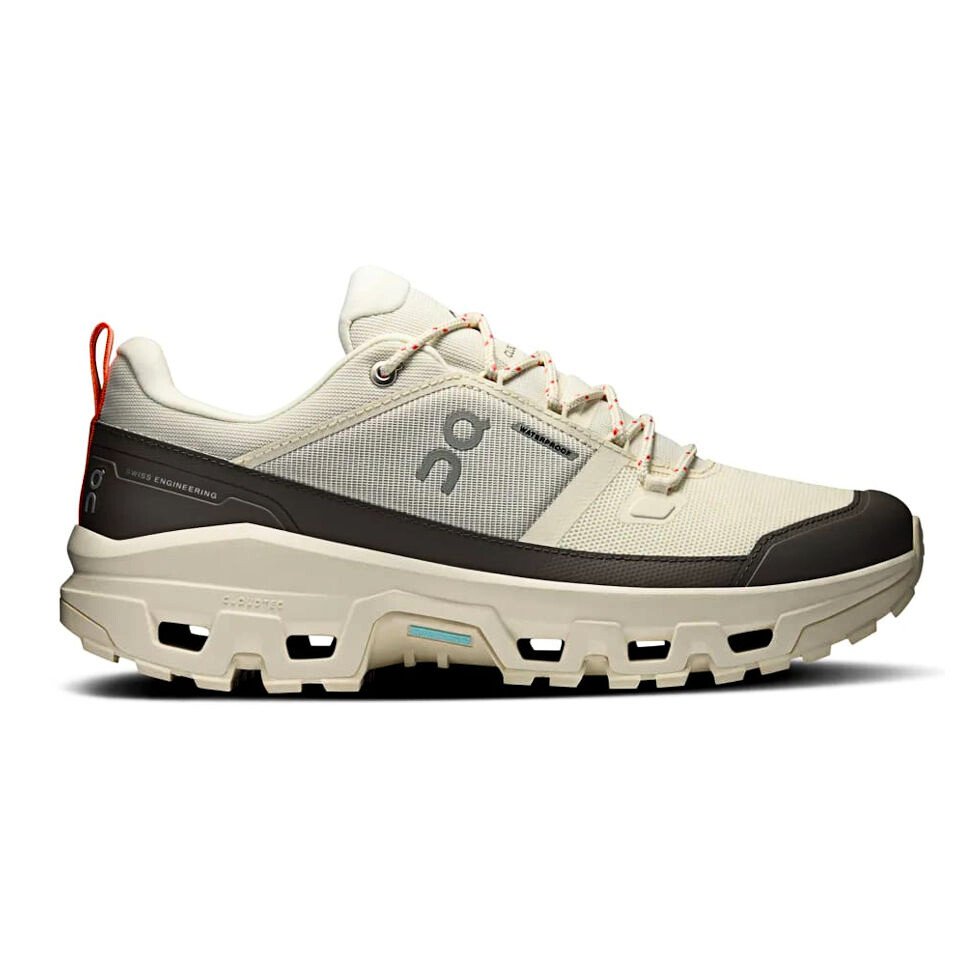 Damskie buty outdoorowe On Cloudrock Low WP Ivory/Ivory EUR 41