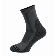 Skarpetki męskie - Skarpety trekkingowe Jack Wolfskin HIKE FUNC SOCK LOW C dark grey - 35-37 - miniaturka - grafika 1