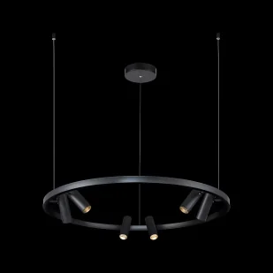 Żyrandol Satellite - kolor Czarny - MOD102PL-L42B - Lampy sufitowe - miniaturka - grafika 1