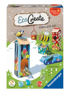 Ravensburger Zestaw kreatywny "EcoCreate Midi: Birds & Bees " - 6+ - Zabawki kreatywne - miniaturka - grafika 1