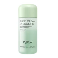 Płyny do demakijażu - KIKO Milano Pure Clean Eyes&Lips dwufazowy płyn do demakijażu oczu i ust 125ml - miniaturka - grafika 1