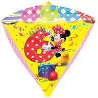 Urodziny dziecka - Amscan Balon foliowy "Minnie Mouse 6 urodziny", 17" DMZ 28626 - miniaturka - grafika 1
