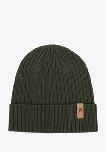 Czapka z bawełny klasyczna khaki - Czapki damskie Czapka z bawełny klasyczna khaki - Czapki damskie - miniaturka - grafika 1