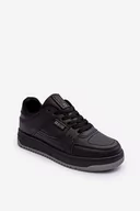 Sneakersy damskie - Damskie Buty Sportowe Sneakersy Big Star MM274353 Czane-38 - miniaturka - grafika 1