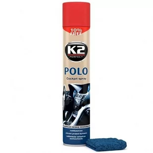 K2 Melle Spray do pielęgnacji deski rozdzielczej POLO COCKPIT Truskawka K407TR0 - Kosmetyki samochodowe - miniaturka - grafika 1