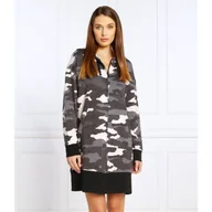 Bluzy damskie - DKNY SLEEPWEAR Bluza | Longline Fit - miniaturka - grafika 1