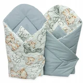 Rożki i beciki - BECIK ROŻEK NIEMOWLĘCY BAWEŁNA DWUSTRONNY WZORY! - miniaturka - grafika 1