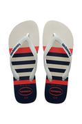 Havaianas japonki TOP damskie kolor beżowy na płaskim obcasie 4137126.6349