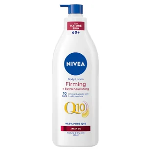 Nivea Q10 Ujędrnienie + Odżywienie balsam do ciała z pompką 400ml - Balsamy i kremy do ciała - miniaturka - grafika 1
