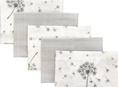 Pieluchy - EGA PIELUSZKI Muślin MINI zestaw 5 szt 38x38 - miniaturka - grafika 1