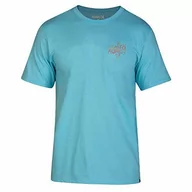 Koszulki dla chłopców - Hurley Hurley chłopięcy t-shirt Search and Destroy Tee Ss niebieski (Blue Gaze) 7 Jahre CI7519 - miniaturka - grafika 1