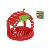 Baseny ogrodowe - Bestway Dmuchany basen VERY BERRY z zadaszeniem 91 x 91 x 91 cm czerwony - miniaturka - grafika 1