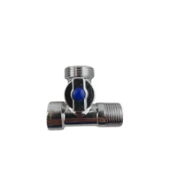 Zawory i kraniki - Zawór kulowy trójdrożny - 1/2"x1/2"x3/4" WADEP - miniaturka - grafika 1