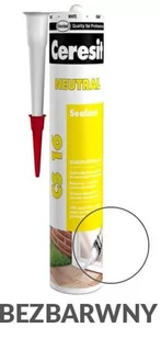 Ceresit Silikon CS-16 neutralny bezbarwny 280 ml - Silikony - miniaturka - grafika 1