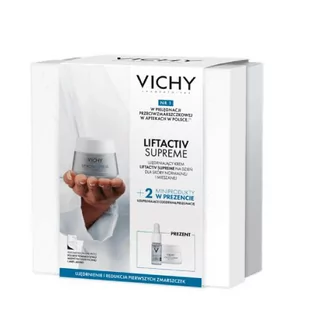 Vichy Zestaw Liftactiv Supreme Pielęgnacja na dzień, 50 ml + mini produkty - Zestawy kosmetyków damskich - miniaturka - grafika 1