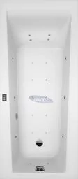 Wanna z hydromasażem prostokątna SC02-WP 150x75 cm - Wanny z hydromasażem - miniaturka - grafika 1