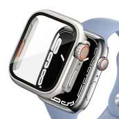 Akcesoria do smartwatchy - Etui APPLE WATCH 4 / 5 / 6 / SE (44MM) Tech-Protect Defense360 titanium pomarańczowe - miniaturka - grafika 1