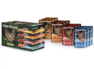 Pawsome Multipack saszetki 12x85g - Mokra karma dla kotów - miniaturka - grafika 2