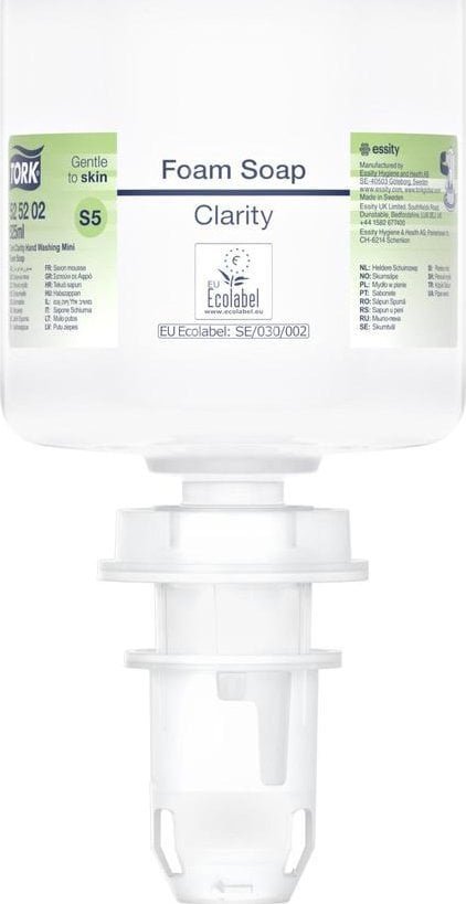 Tork - Łagodne mydło w pianie, S5, Premium, bezzapachowe, ekologiczne - 525 ml