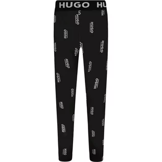 Spodnie sportowe damskie - HUGO KIDS Legginsy - grafika 1