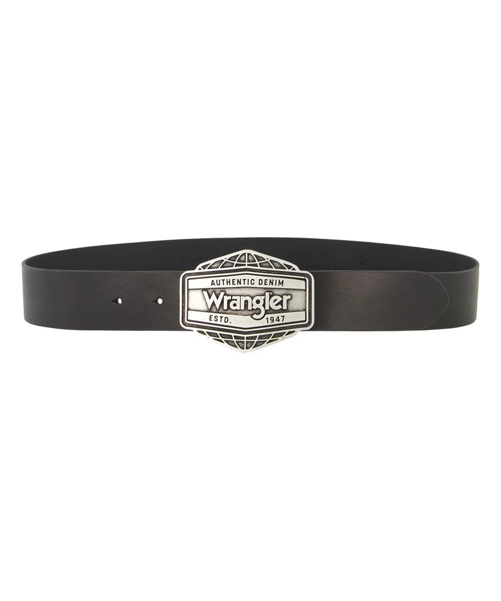 Pasek Wrangler BIG BUCKLE BELT 112358068 Black 100