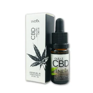 INDIA ELSTRAKT Z KONOPI 10ML 5% - Suplementy naturalne - miniaturka - grafika 1