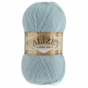Alize, włóczka Angora Gold 514, seledynowy - Pasmanteria - miniaturka - grafika 1