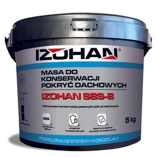 Masa do konserwacji pokryć dachowych SBS-B 5 kg Izohan - Grunty do ścian - miniaturka - grafika 1