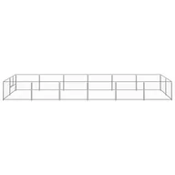 Budy dla psów - shumee Kojec dla psa srebrny 12 m stalowy - miniaturka - grafika 1