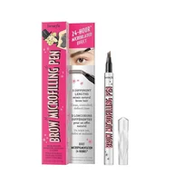 Akcesoria i kosmetyki do stylizacji brwi - Brow Microfilling Pen pisak do brwi 5 Deep Brown 0.77g - miniaturka - grafika 1