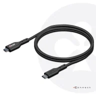 Kable USB - Kabel USB Club 3D USB-C - microUSB 1 m Czarny (CAC-1526) - miniaturka - grafika 1
