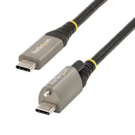 Kable komputerowe i do monitorów - StarTech USB31CCTLKV50CM kabel USB 0,5 m USB 3.2 Gen 2 (3.1 Gen 2) USB C Szary, Czarny - miniaturka - grafika 1