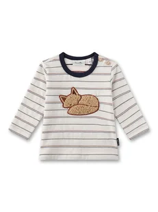 Sanetta Kidswear Koszulka w kolorze biało-granatowo-czerwonym - Kaftaniki dla niemowląt - miniaturka - grafika 1